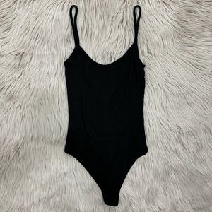 American Apparel Ribbed U Scoop Bodysuit